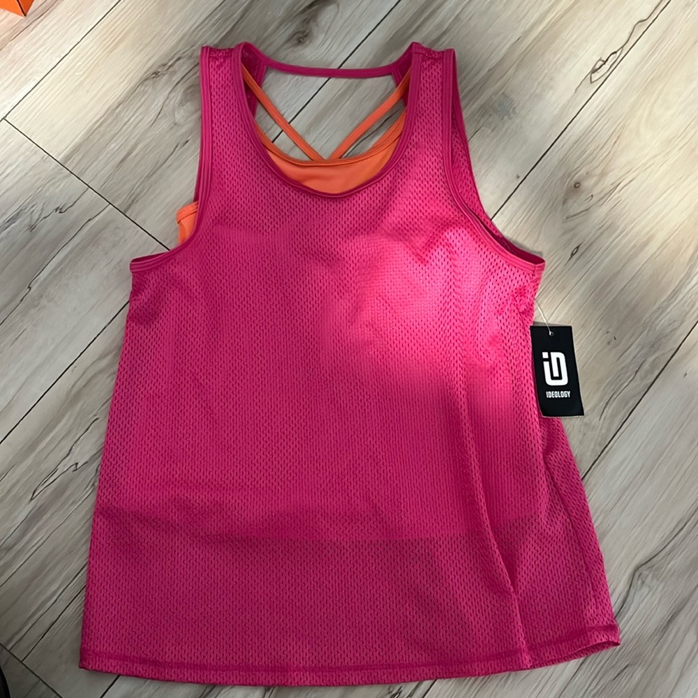 BNWT Girls Ideology Athletic Tank Top Size S